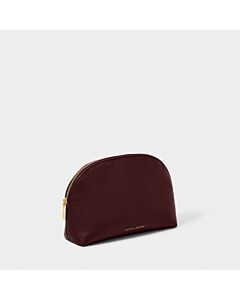Katie Loxton Secret Message Makeup Bag Plum